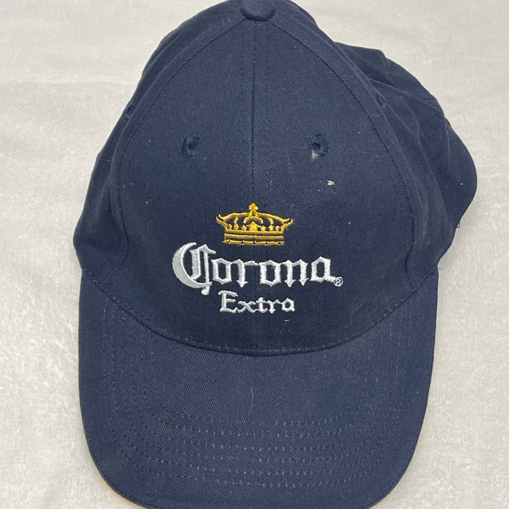 Corona Beer Baseball Cap Blue Strapback